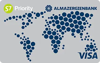 Visa карта «S7 Priority» от Алмазэргиэнбанка
