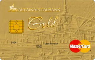 Mastercard карта «Золотая» от Алтайкапиталбанка
