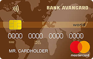 Карта «Стандартная» от банка Авангард: кредитная Mastercard