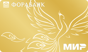 Золотая карта «Миг» от Фора-Банка