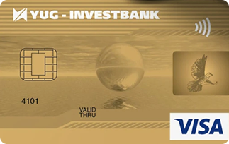 Visa карта «Золотая» от Юг-Инвестбанка
