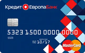 Mastercard карта «Cash Card» от Credit Europe Bank