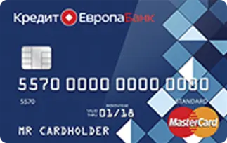 Mastercard карта «Моментальная Cash Card» от Credit Europe Bank