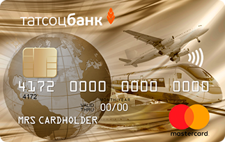 Mastercard карта «Золотая» от Татсоцбанка