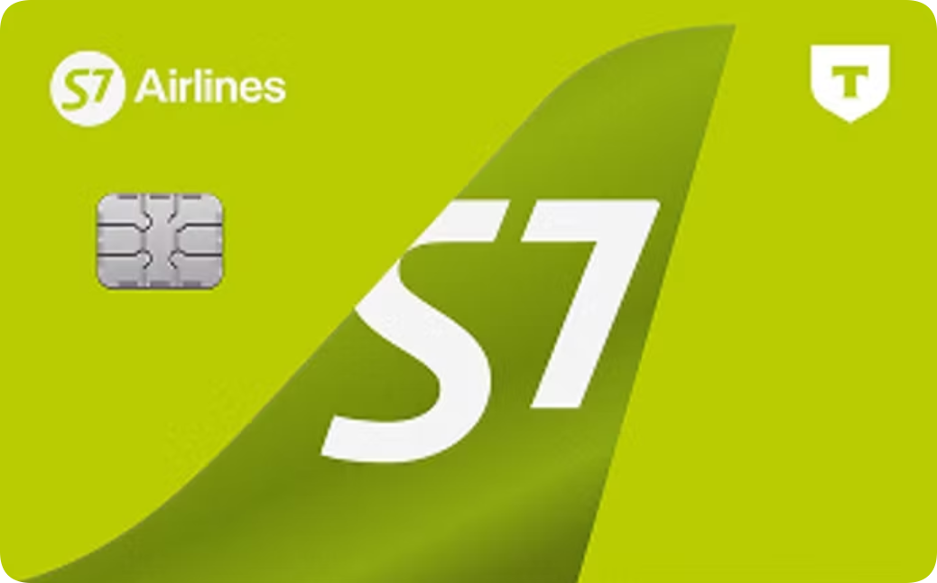 Карта «S7 — T‑Bank» от Т-Банка
